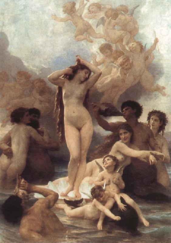 The Birth of Venus, Adolphe William Bouguereau